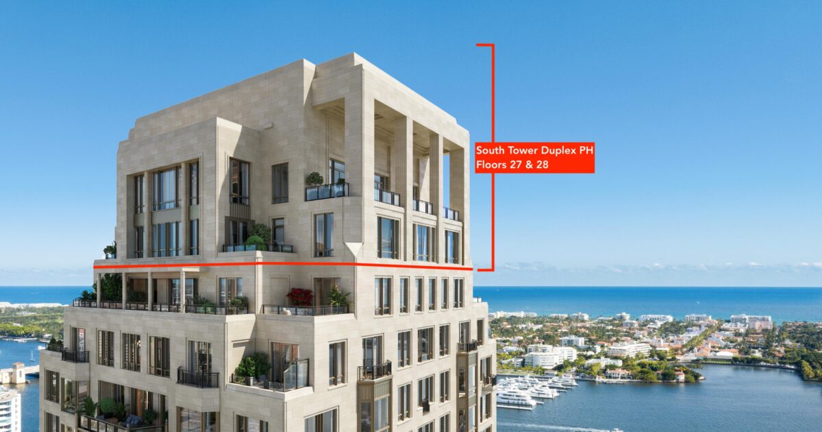 1355 S Flagler Drive South Tower Duplex Ph, West Palm Beach, FL 33401