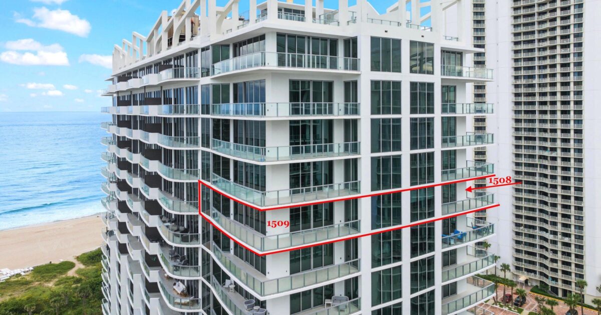 3100 N Ocean Drive H-1508 & H-1509, Singer Island, FL 33404