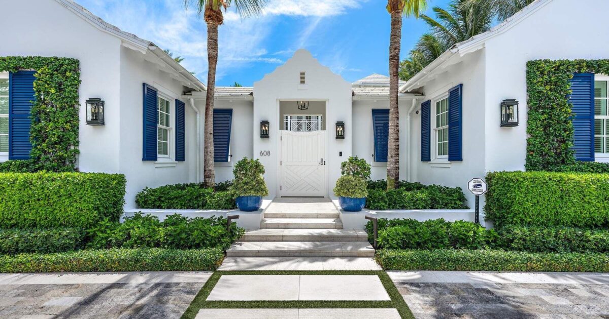 608 Island Drive, Palm Beach, FL 33480