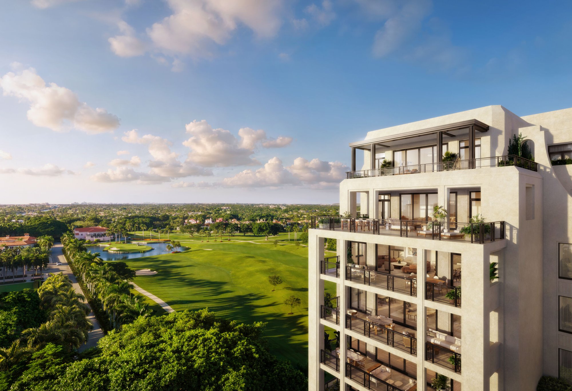 The Residences at The Boca Raton, crown rendering