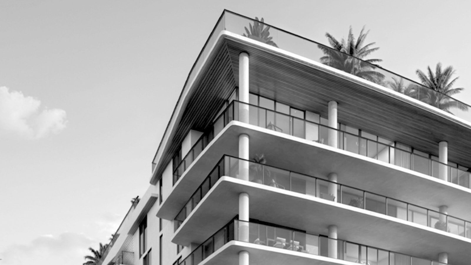 Twenty-Eight Homes of Glass in Downtown Boca
