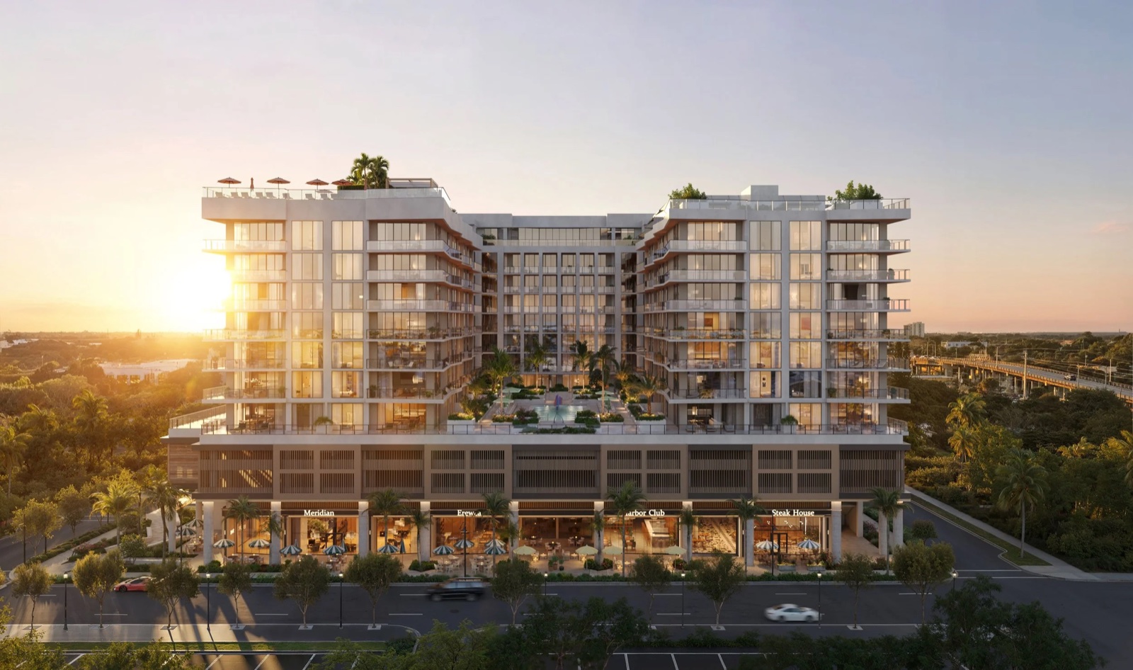 Nora House rendering, street level